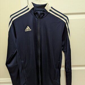 Adidas Mens Tiro 21 Track Jacket Navy Blue